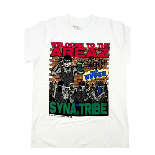 Syna World Tribe Down Under White T Shirt AU Exclusive
