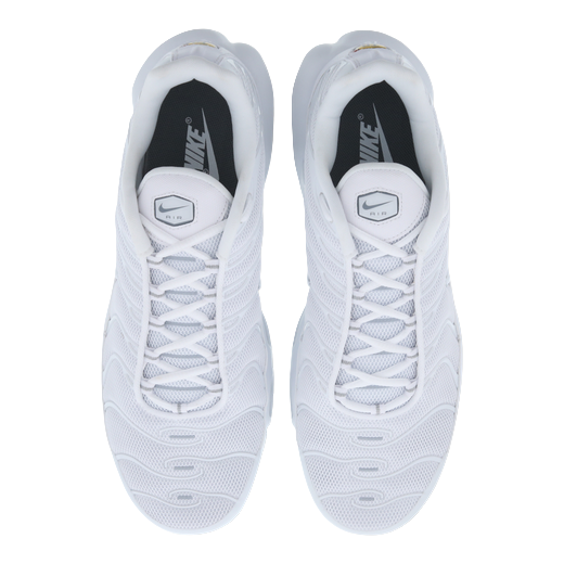 Nike Air Max Plus TN Triple White Casper Men's