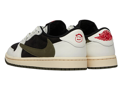 Nike Air Jordan 1 Retro Low OG SP Travis Scott Olive Women's