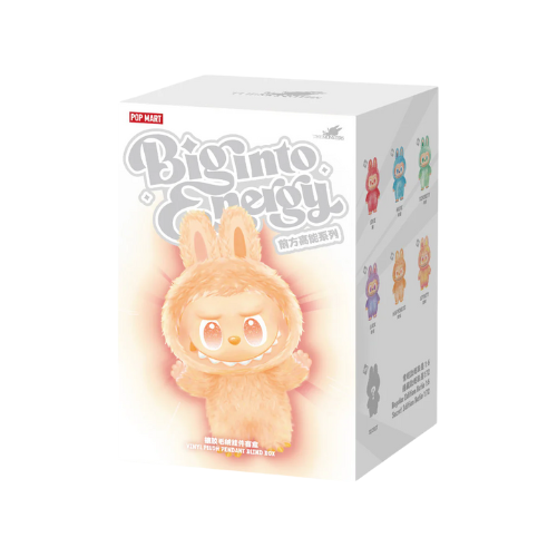 Pop Mart V3 Labubu The Monsters Big into Energy - Vinyl Plush Pendant (Blind Box)
