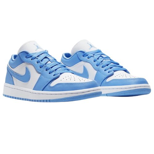 Nike Air Jordan 1 Low UNC Blue White Women's