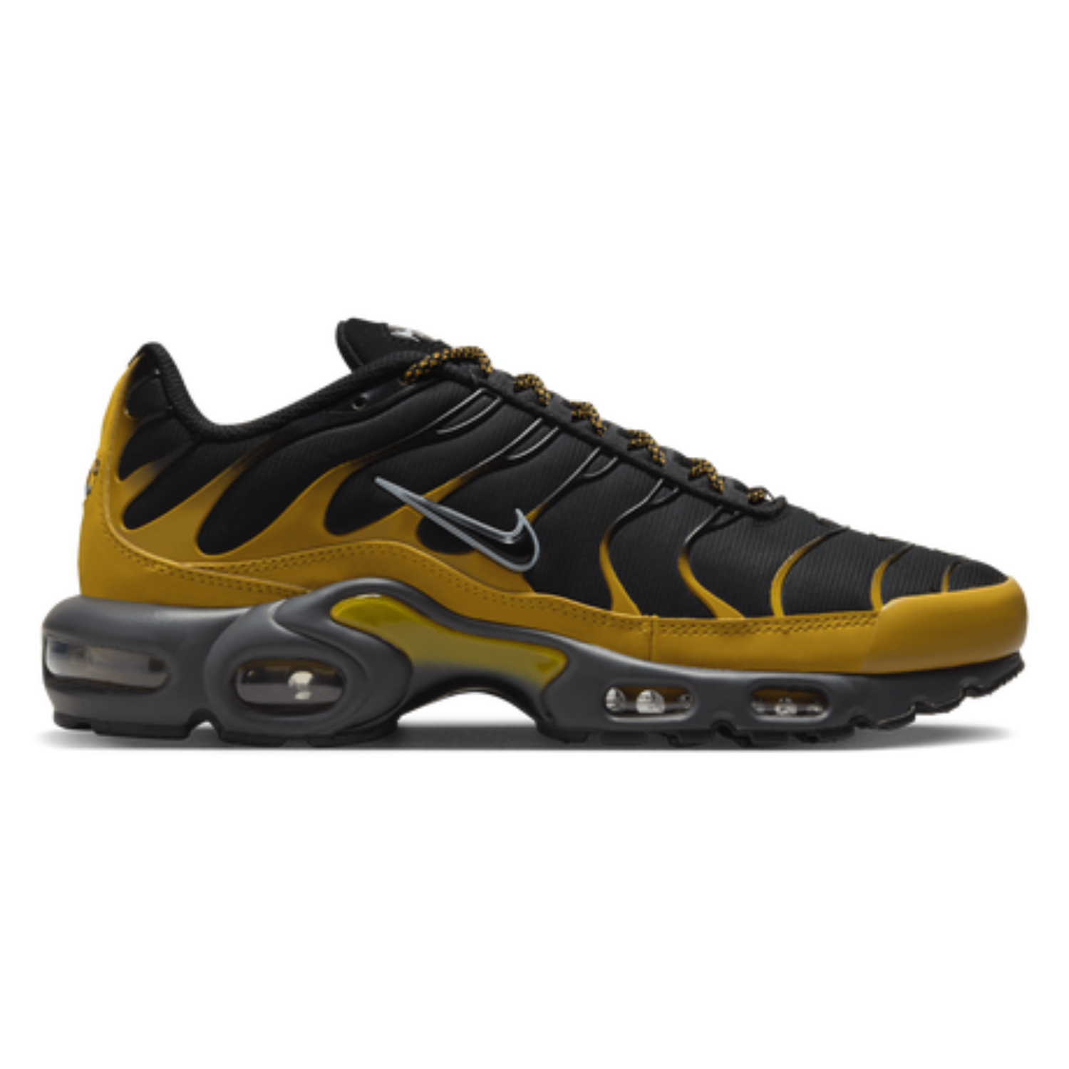 Nike Air Max Plus TN Bronzine Gold Black Men's - SneakerUp – SneakerUp ...