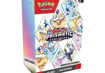 POKEMON TCG Scarlet & Violet Prismatic Evolutions Booster Bundle