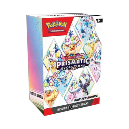POKEMON TCG Scarlet & Violet Prismatic Evolutions Booster Bundle