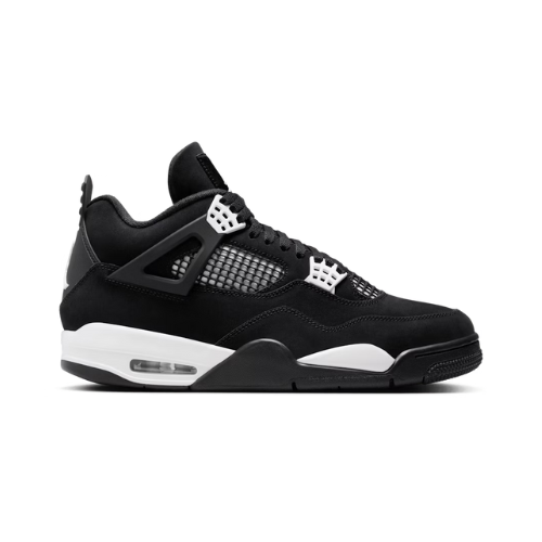 Air Jordan 4 Retro White Thunder Black Men's