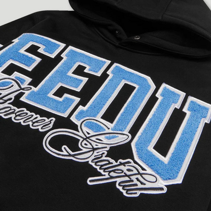 Geedup Blue Boy Black Hoodie