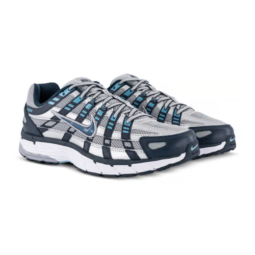 Nike P-6000 Armory Navy Metallic Silver Men's