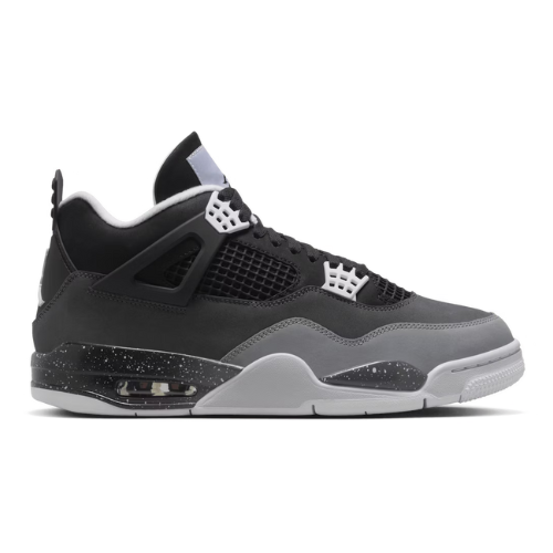 Nike Air Jordan 4 Retro Fear Black Grey White Men's