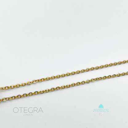 OTEGRA London Gold Compass Pendant Necklace