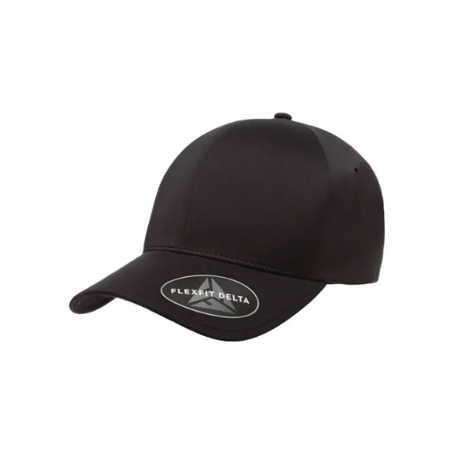 FLEXFIT Delta Cap (Black)