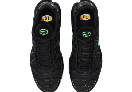 Nike Air Max Plus TN Black Green Strike Men's