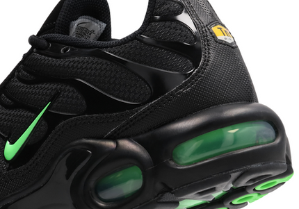 Nike Air Max Plus TN Black Green Strike Men's