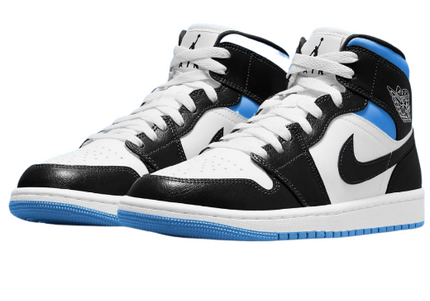 Air Jordan 1 Mid University Blue Women's
