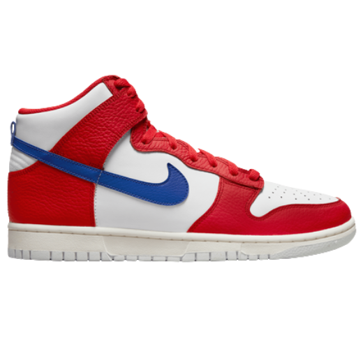 Nike Dunk High Retro White University Red Men's