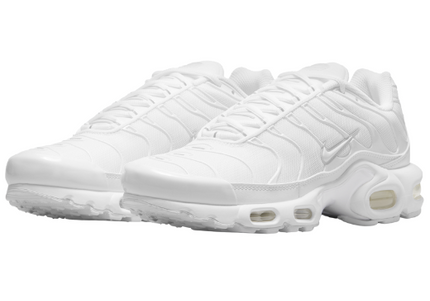 Nike Air Max Plus TN Triple White Platinum Women's