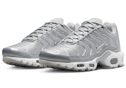 Nike Air Max Plus TN Metallic Silver White Men's