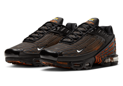 Nike Air Max Plus TN3 Black Orange Gradient Men's