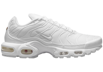 Nike Air Max Plus TN Triple White Platinum Women's