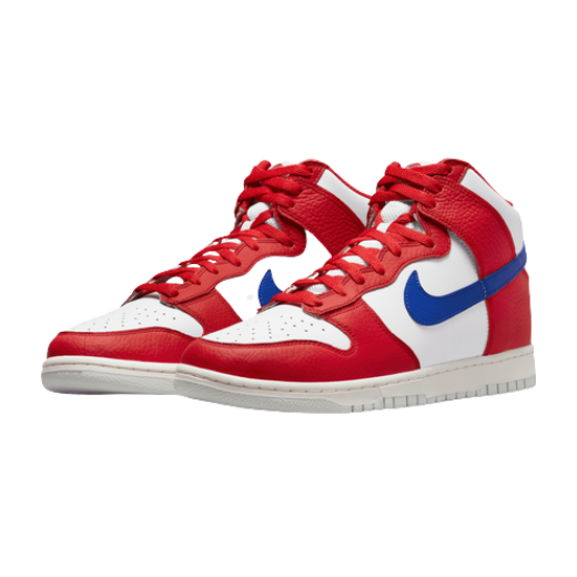 Nike Dunk High Retro White University Red Men's