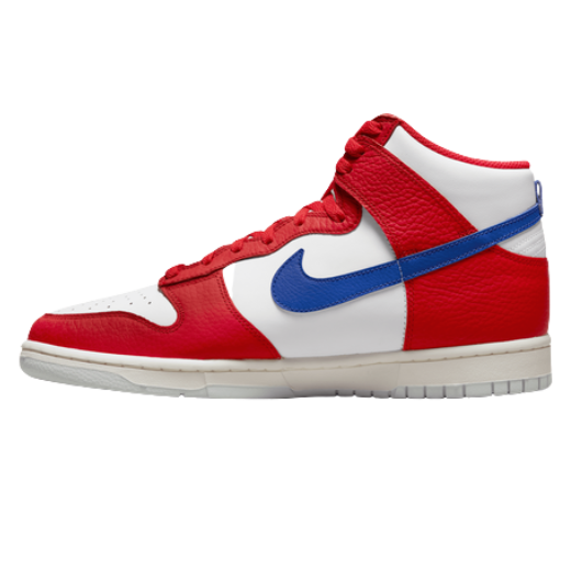 Nike Dunk High Retro White University Red Men's