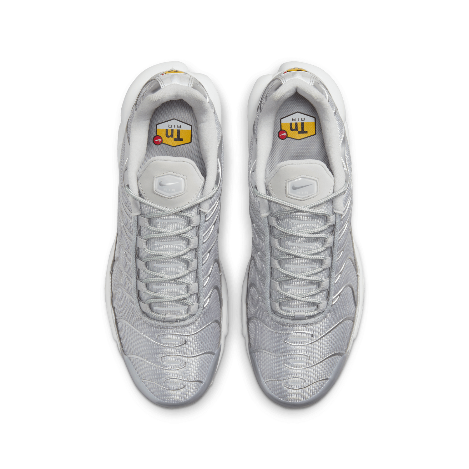 Nike Air Max Plus TN Metallic Silver White Men's - SneakerUp ...