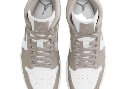 Air Jordan 1 Mid Linen Men's