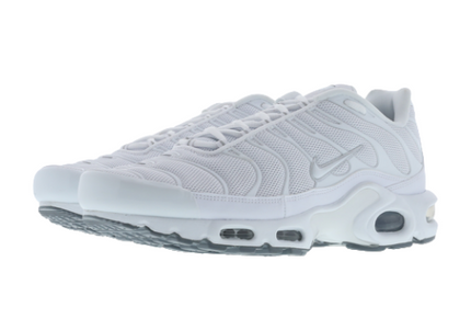 Nike Air Max Plus TN Triple White Casper Men's