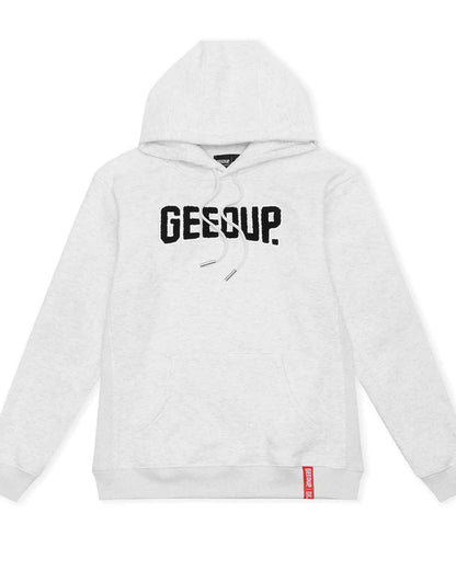 Geedup Play For Keeps Hoodie White Marle Black