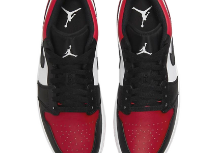 Nike Air Jordan 1 Low Bred Toe Men's